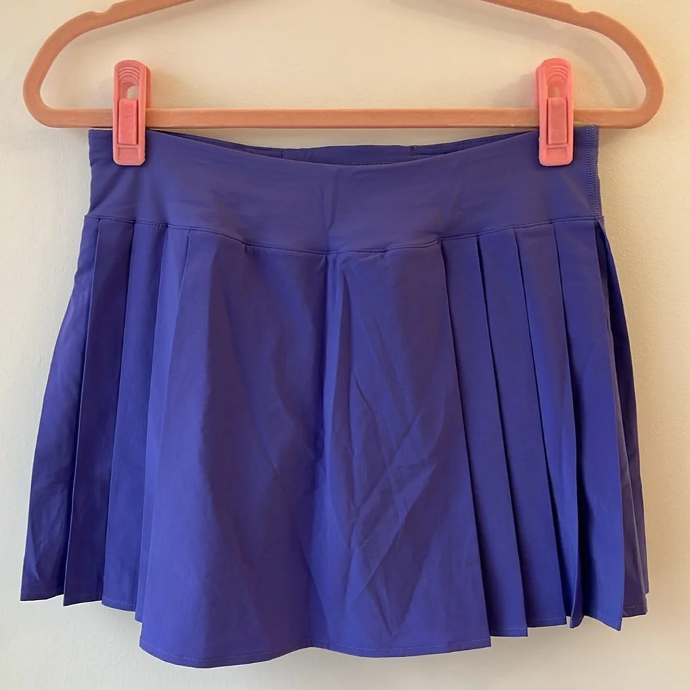 Lululemon Side Pleat Tennis Skirt in Charged Indigo Size 6 - Picture 6 of 6